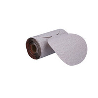 NORTON: 5" PAPER PSA DISC ROLLS 240G - ADHESIVE NON-VACUUM